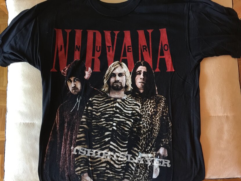 Nirvana, Kurt Cobain - „in Utero“ Shirt (mid 90s) | TShirtSlayer