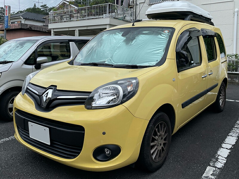 楽天市場】ルノー カングー 2 デカングー ドアバイザー ビッグ ワイド
