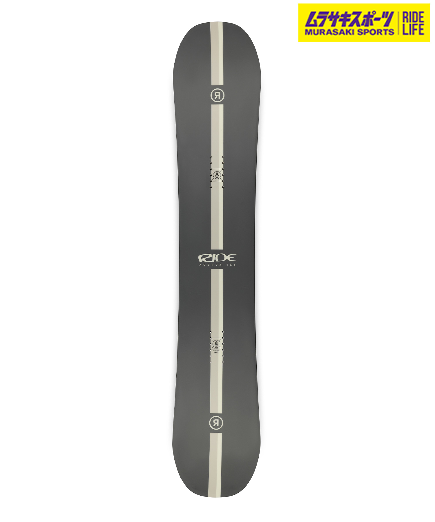 楽天市場】RIDE ライド スノーボード 板 メンズ AGENDA ムラサキ