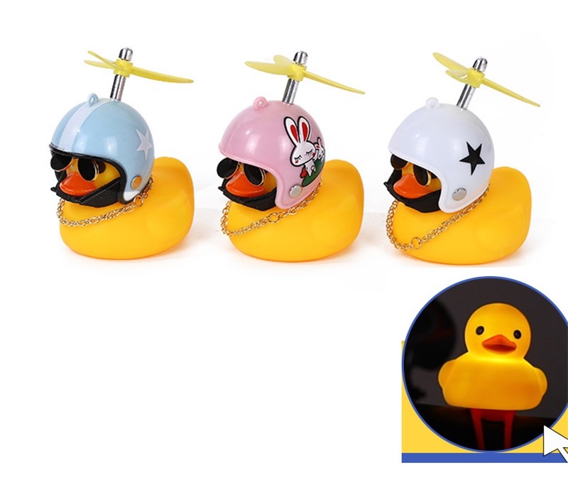 楽天市場】アヒル ひよこ プロペラ 自転車 バイク シリコン ベル