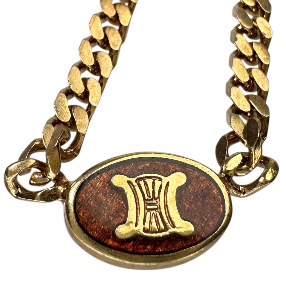 楽天市場】【CELINE/セリーヌ】 ネックレス トリオンフ 喜平 GP 13.8g