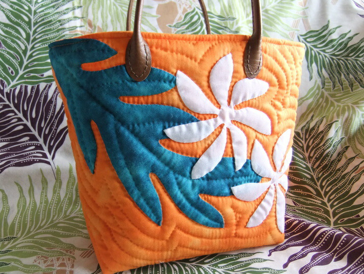 楽天市場】【ハワイアンキルトに挑戦！】バック作成キット : Makana