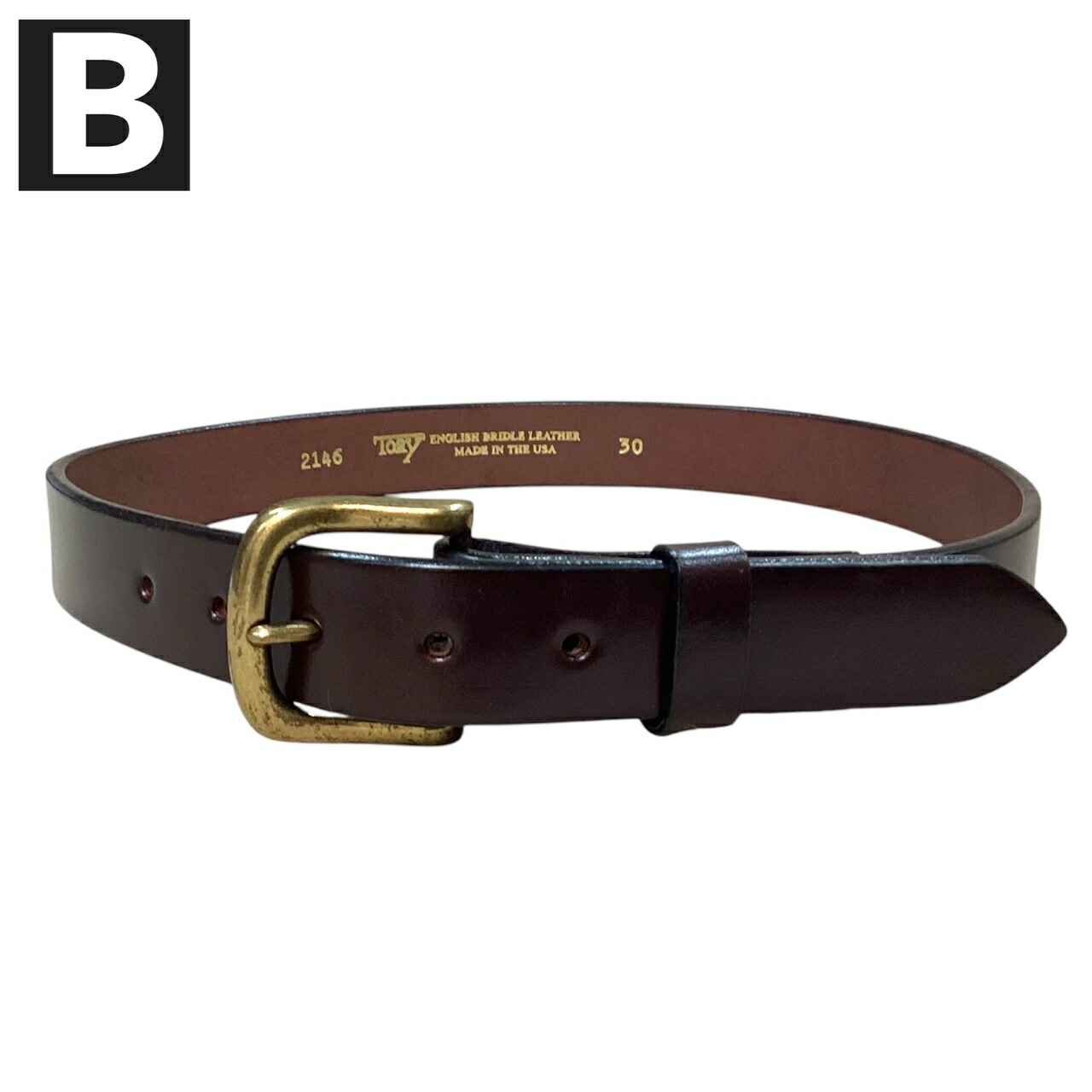 楽天市場】アメリカ製 送料無料 TORY LEATHER【トリーレザー】BELT 幅