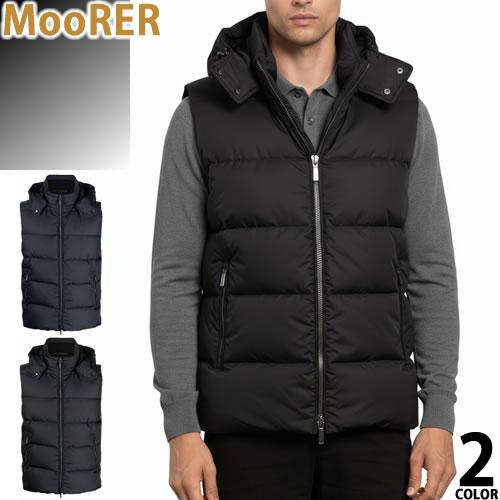 楽天市場】ムーレー ファイアー MooRER FIRE WK ダウン ダウンベスト