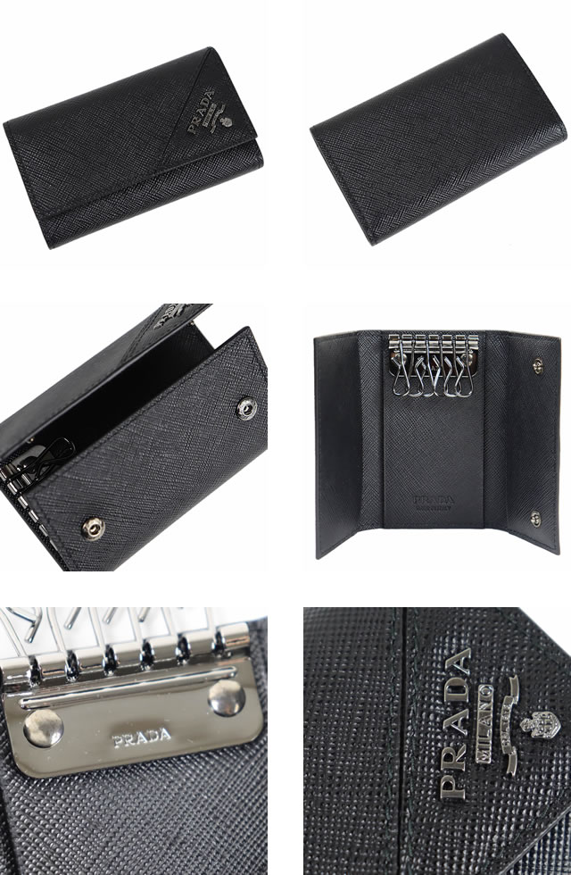 楽天市場】プラダ PRADA キーケース レディース メンズ サフィアーノ