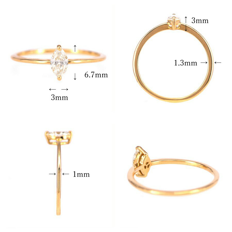 楽天市場】【鑑定書】 ダイヤモンド リング 18金 0.2カラット 母親