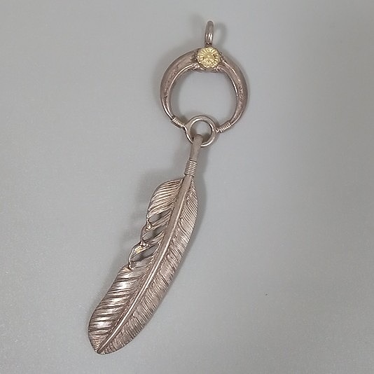 楽天市場】WING ROCK ウイングロック ツインクローフェザー ペンダント