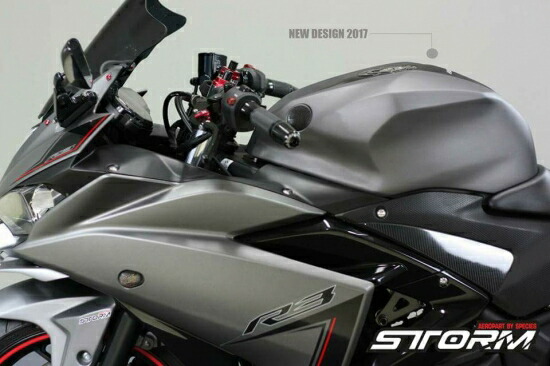 楽天市場】ヤマハ YZF-R3 タンクカバー 5色 3825-3826-3827-3828-3829