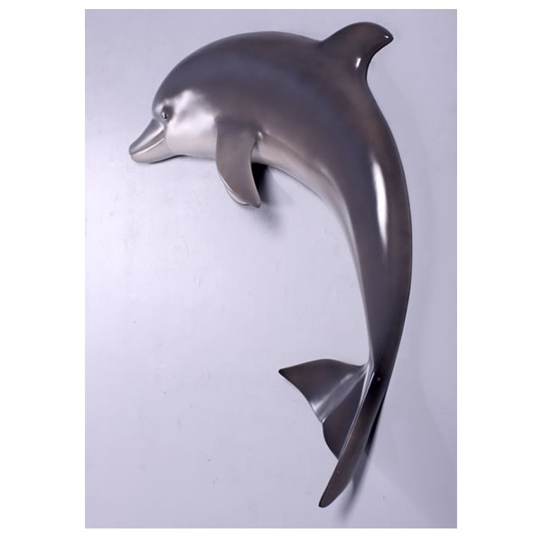 楽天市場】FRPアニマルオブジェ イルカ 壁掛け用 Dolphin Wall Decor