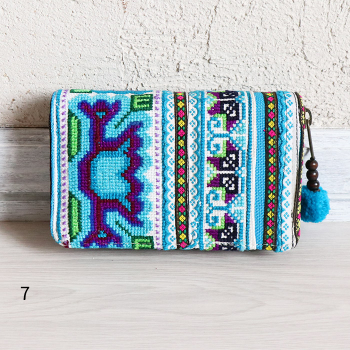 楽天市場】財布 サイフ レディース 小銭入れ エスニック ショート