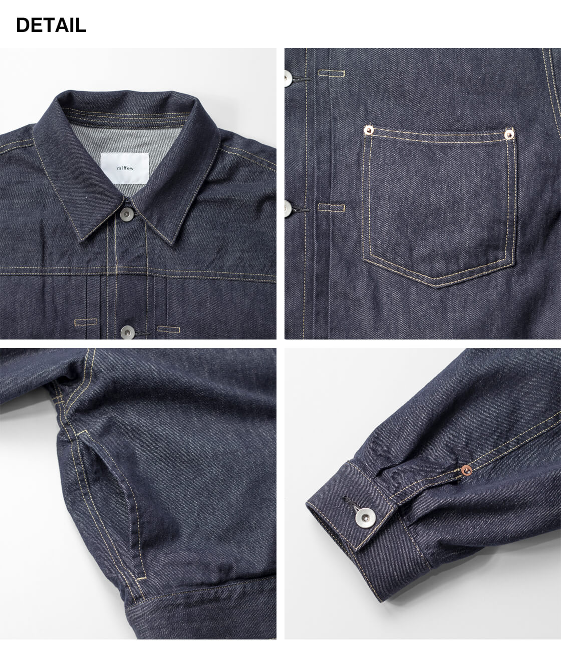 楽天市場】【楽天セール価格】miffew ミフュー 1st デニムダウン