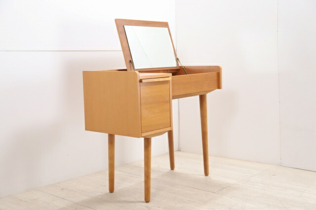 楽天市場】unico「ALBERO」ドレッサー チーク材 卓上ミラー 北欧