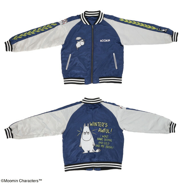 楽天市場】キャラジャン MOOMIN ムーミン スカジャン/ムーミン