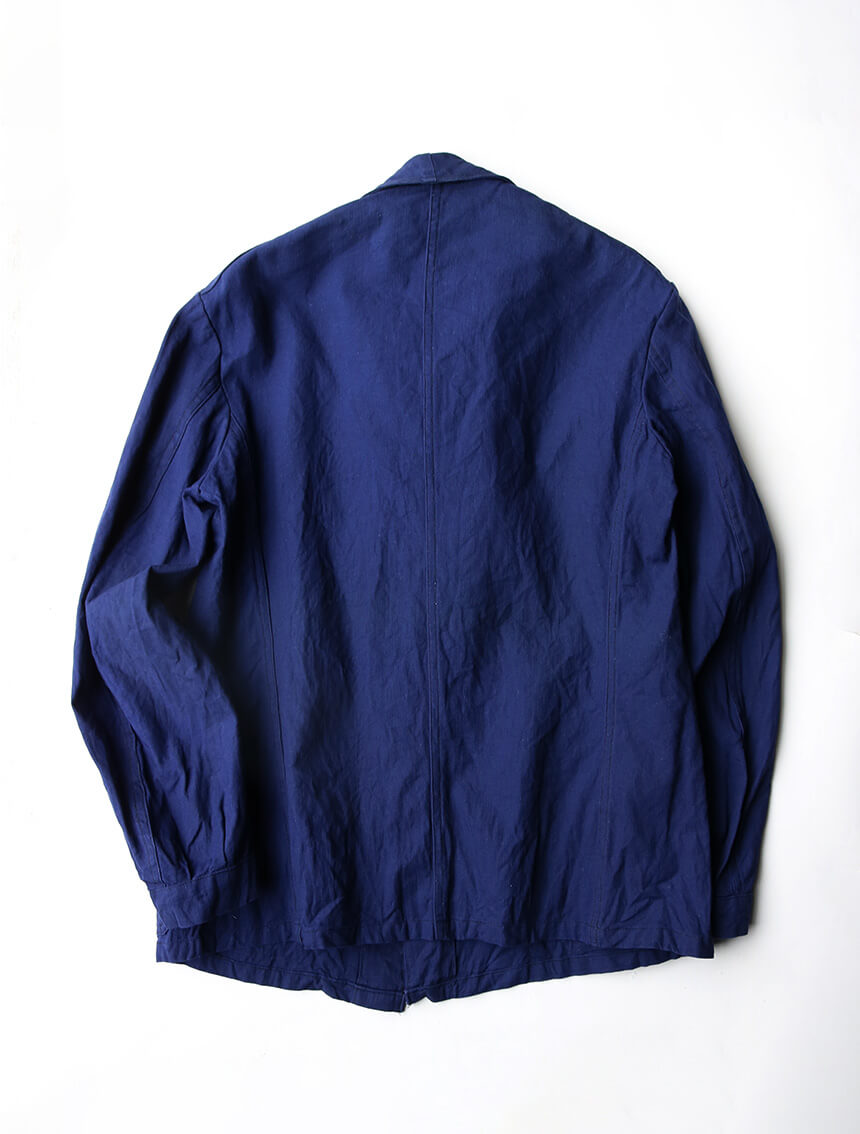 楽天市場】〜50年代 フレンチ インディゴ リネン ワーク ジャケット
