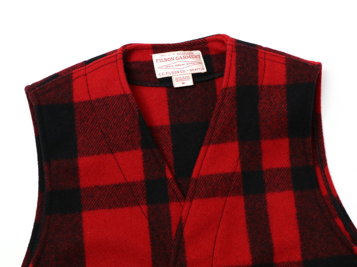 楽天市場】FILSON フィルソン Mackinaw Wool Vest マッキーノウール