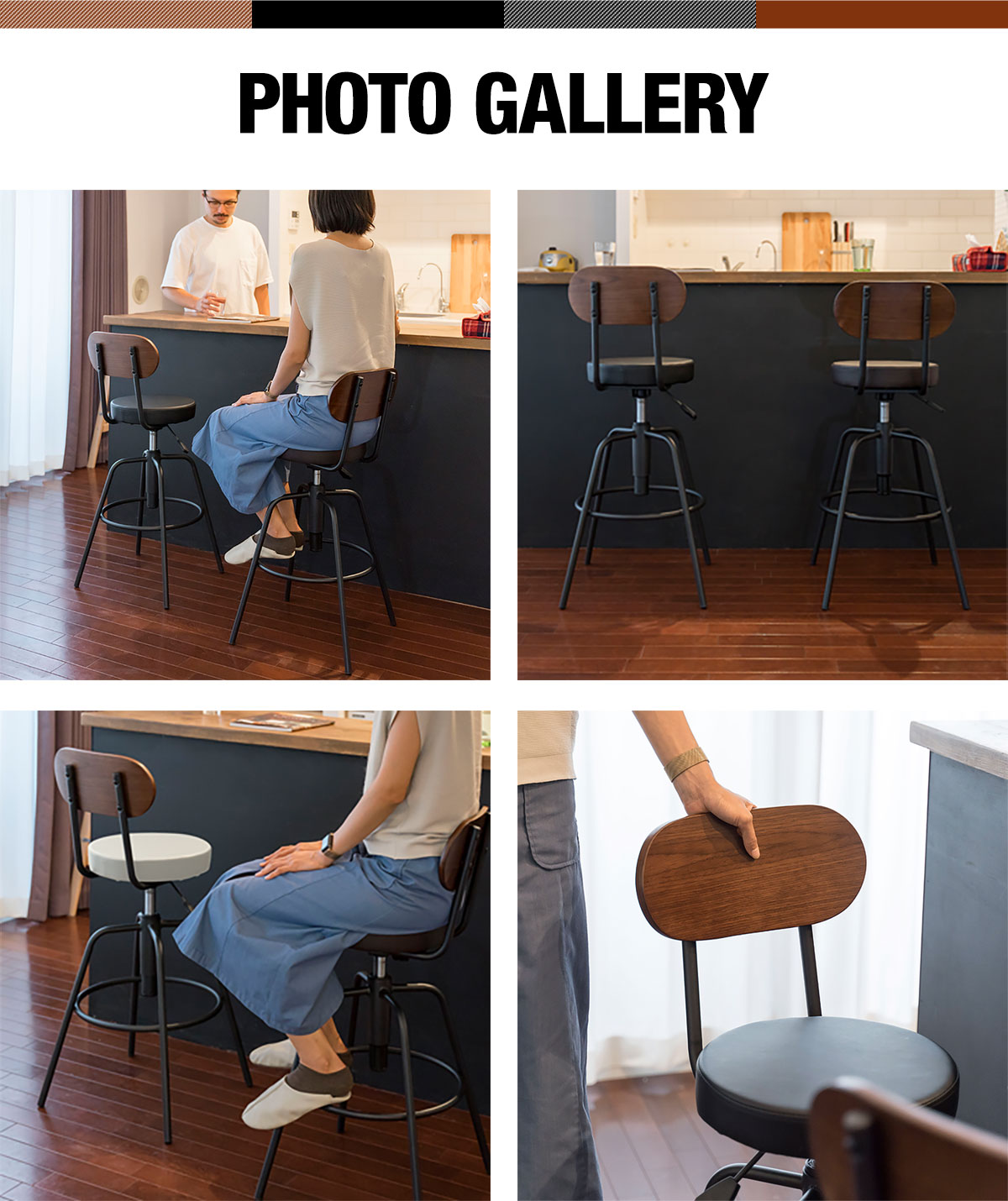 楽天市場】【3/1ワンダフルデー特価】【楽天1位】 カウンターチェア