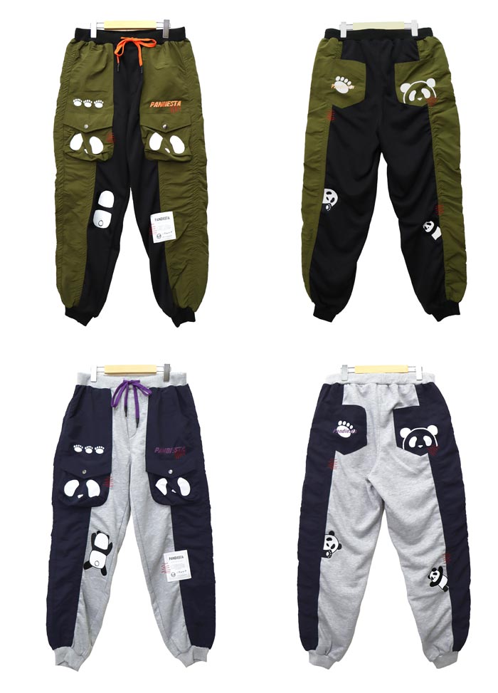 楽天市場】パンディエスタ PANDIESTA 切替 スウェットパンツ パンダ