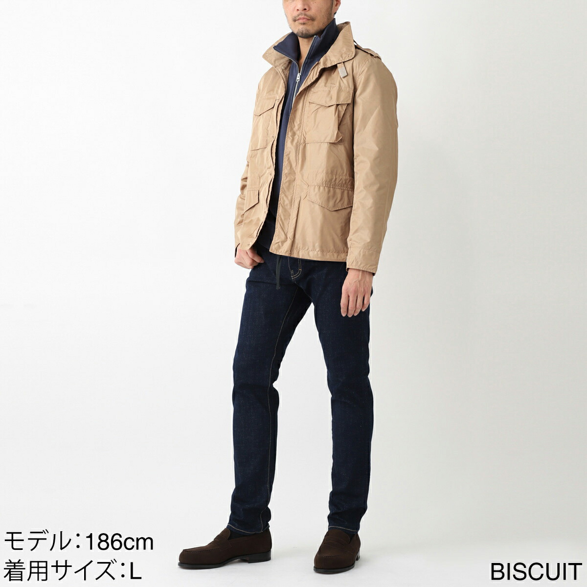 楽天市場】アスペジ ASPESI フィールドジャケット パッカブルナイロン