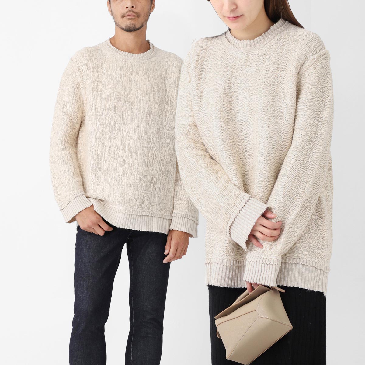 楽天市場】メゾンマルジェラ Maison Margiela クルーネックニット