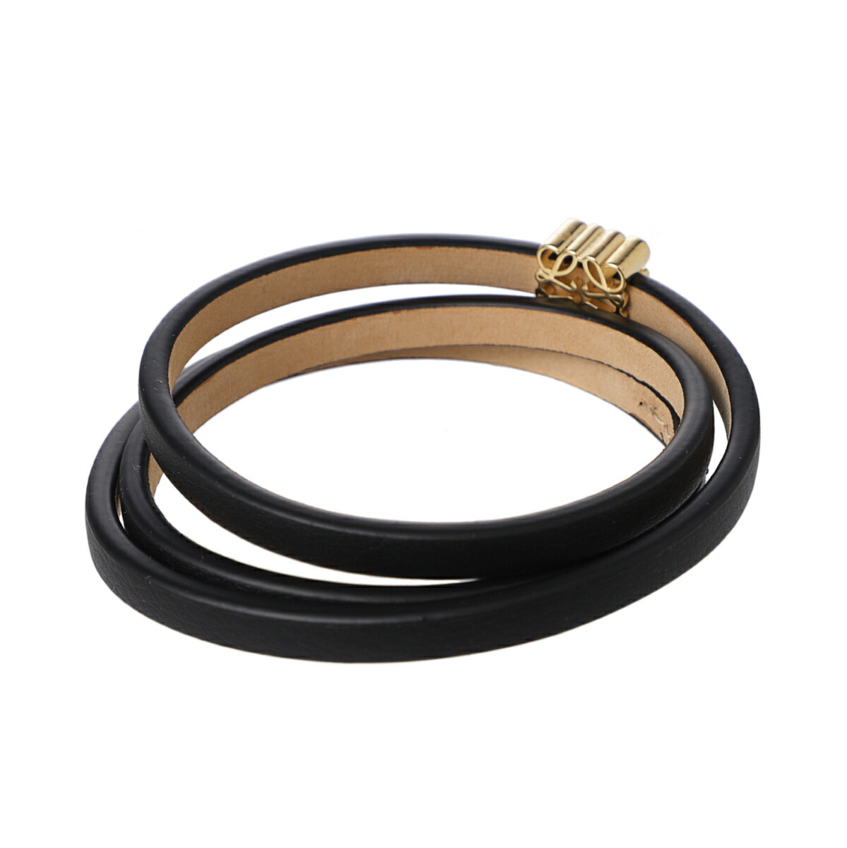 楽天市場】ロエベ LOEWE レザーブレスレット バングル レディース