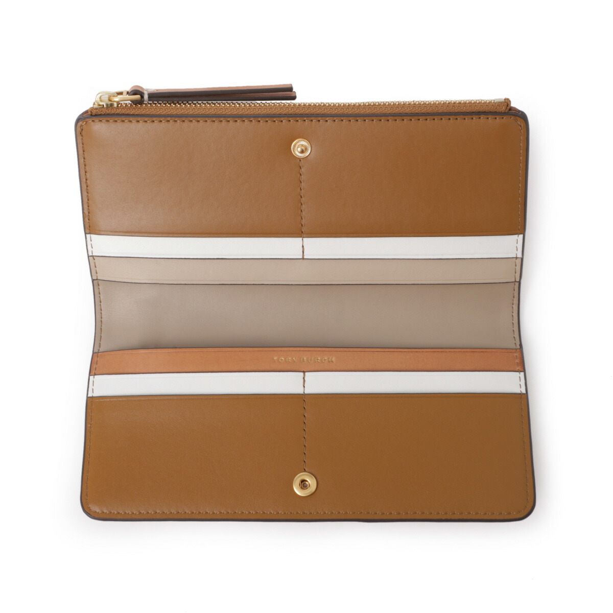 楽天市場】トリーバーチ TORY BURCH 長財布 小銭入れ付き ブラウン