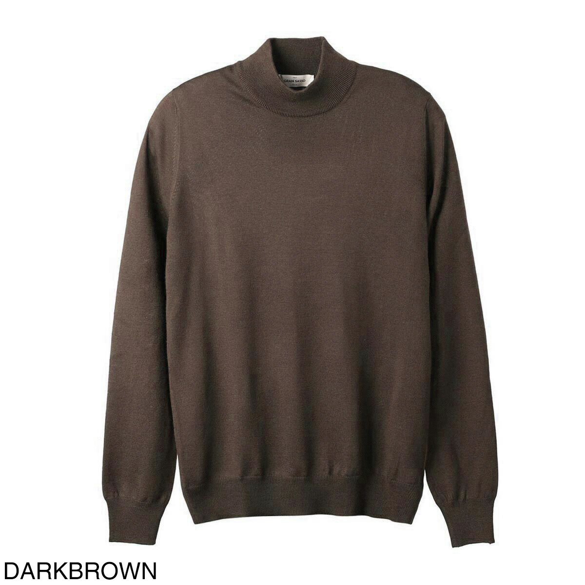 楽天市場】グランサッソ Gran Sasso モックネック ニット メンズ