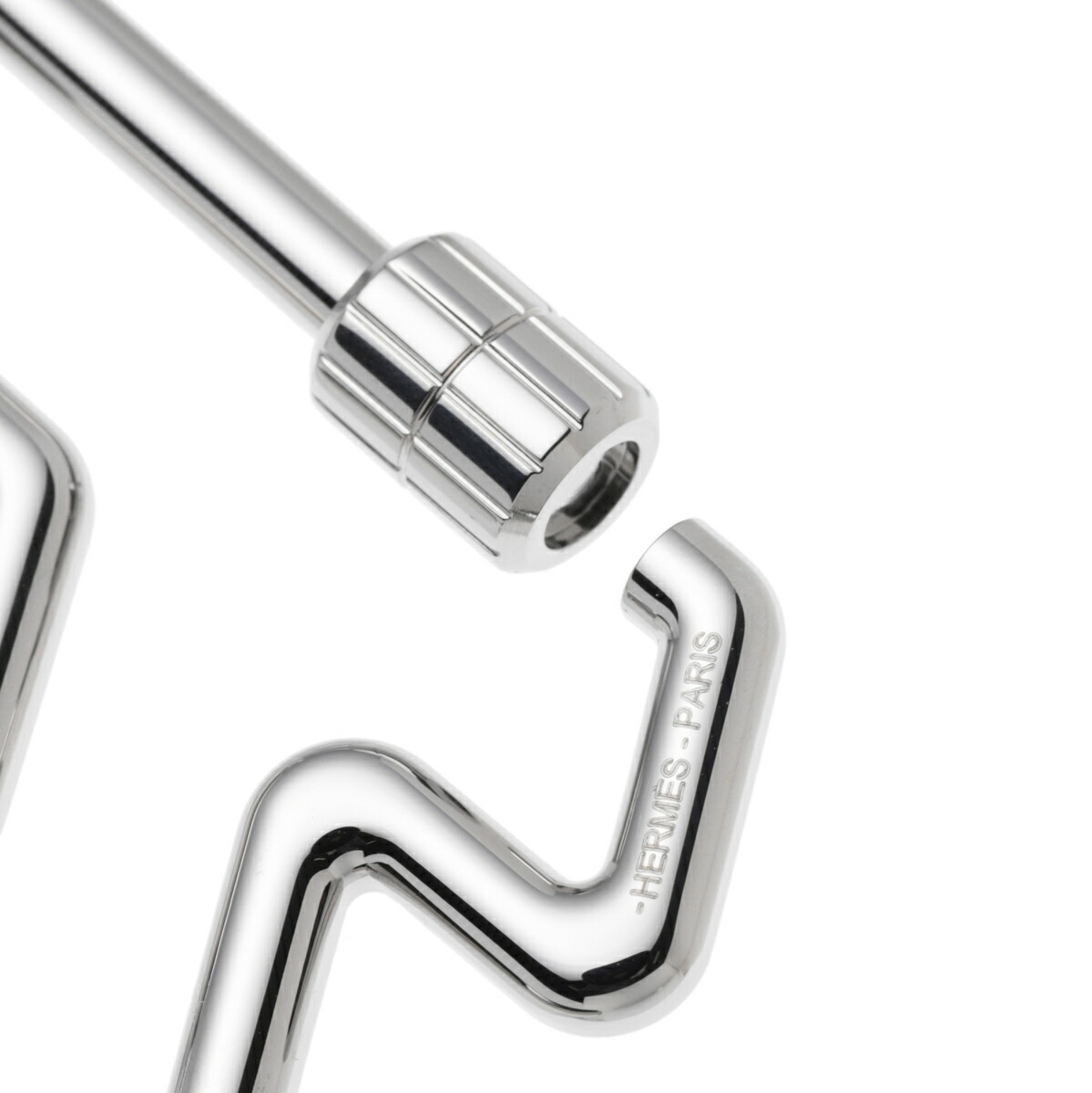 楽天市場】エルメス HERMES キーリング バッグチャームシルバー