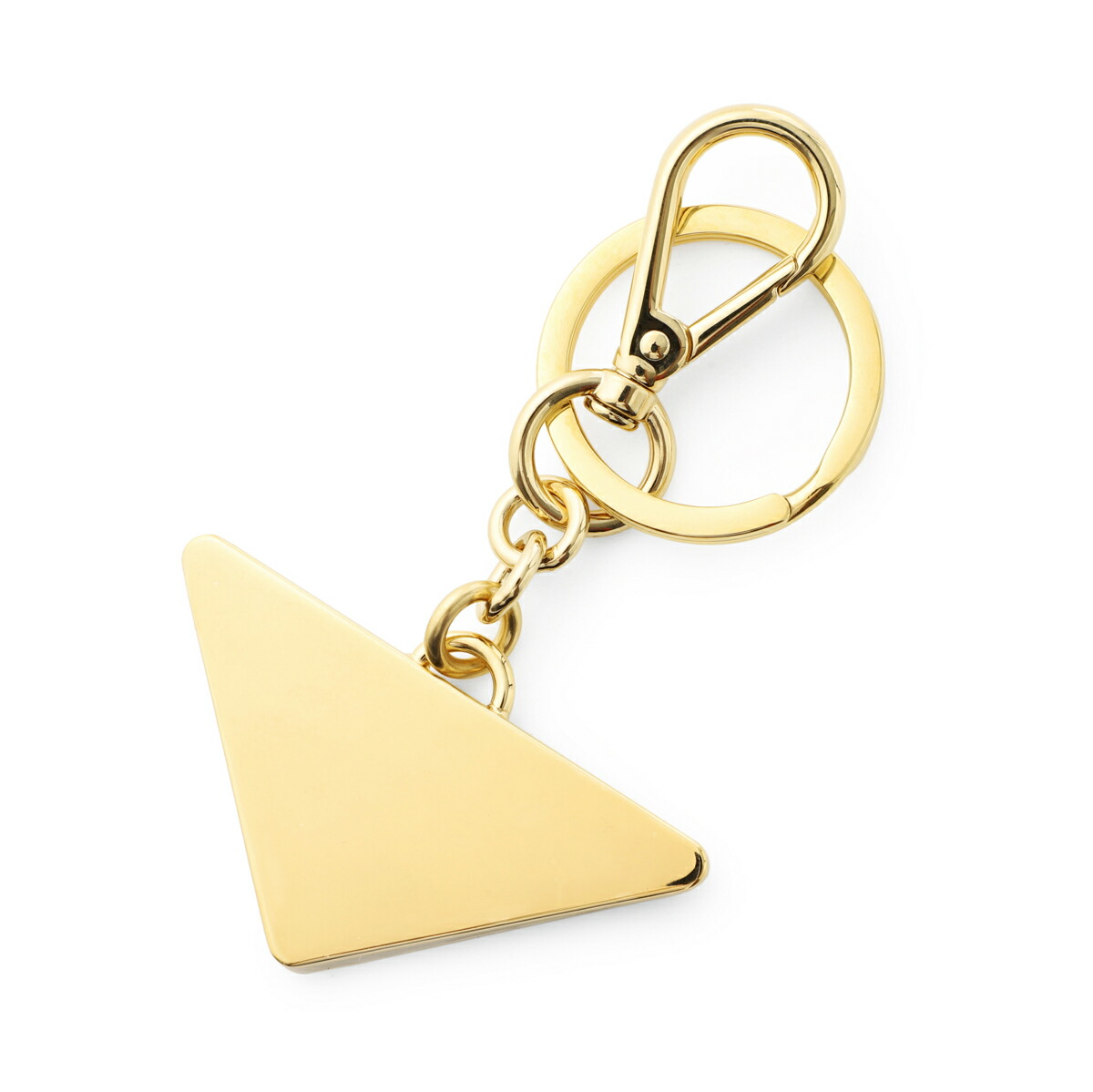 楽天市場】プラダ PRADA キーリング バッグチャームMIX ゴールド