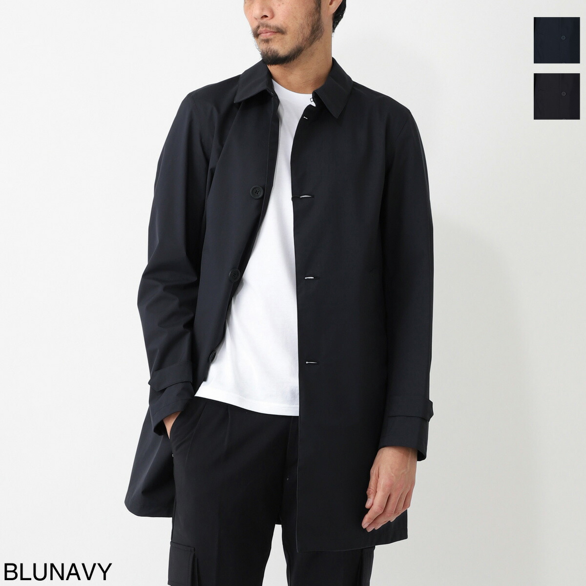 楽天市場】ヘルノ HERNO ステンカラーコート メンズ 大きいサイズあり