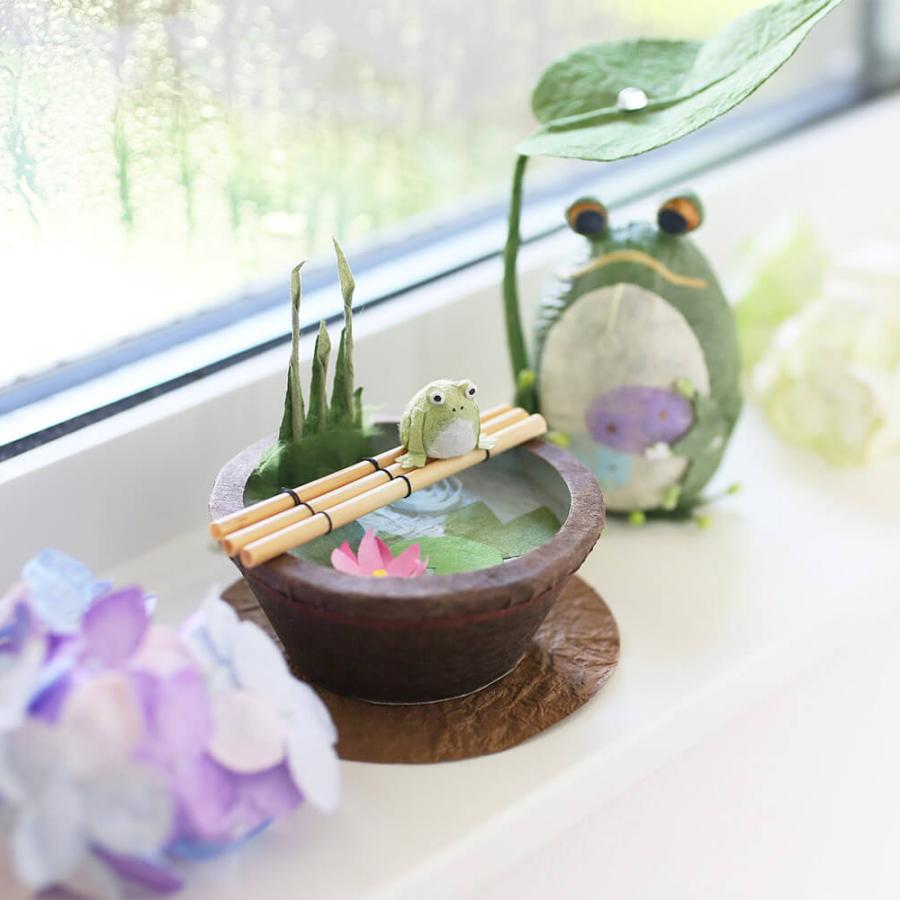 楽天市場】カエル 梅雨 置物 蛙 水鉢 初夏 玄関 雑貨 ミニ かわいい