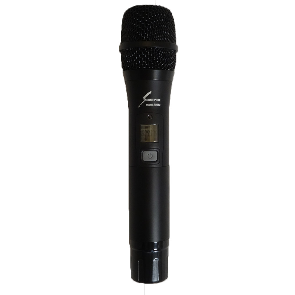 楽天市場】SOUND PURE B帯ハンドヘルド型ワイヤレスマイク 送信機単品