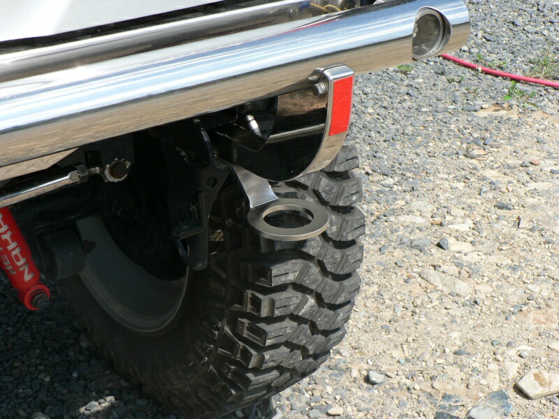 楽天市場】ジムニー JB23 リア 牽引フック 曲げ品 ステンレス : メタル