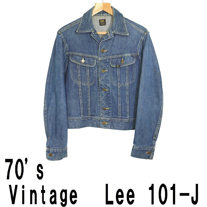 楽天市場】【 70's ◇ UNION MADE入り】【 四角黒タグ 】Lee 101-J