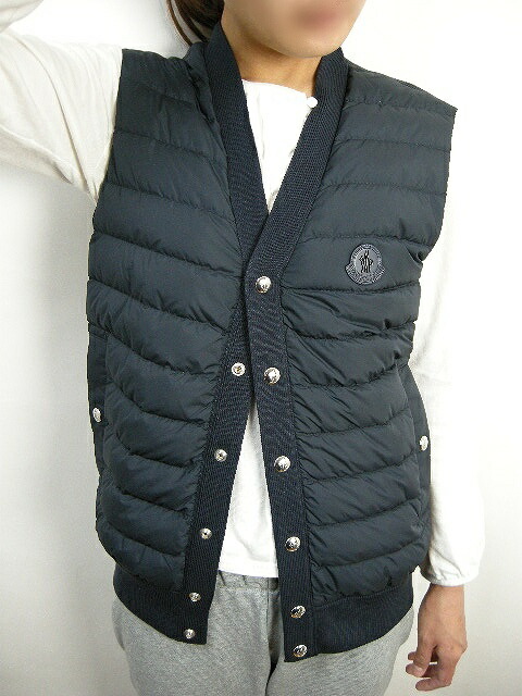 楽天市場】【MONCLER/モンクレール/GILET TRICOT/コットンニット切替
