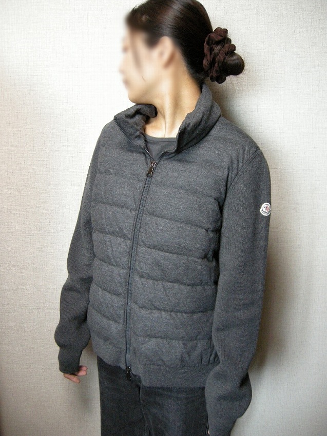 楽天市場】【MONCLER/モンクレール/フリルxニットxウールダウン