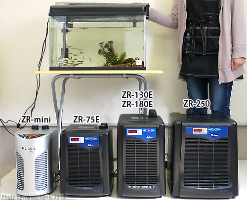 楽天市場】ゼンスイ 水槽用クーラー ZR-250 (冷却水量1000L以下/淡水