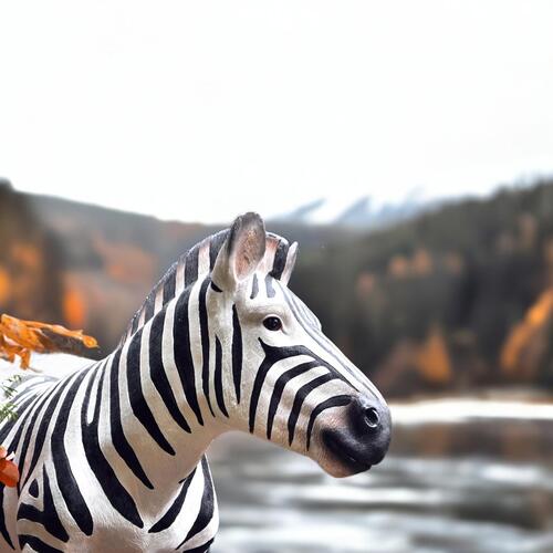 楽天市場】しまうま チェス シマウマしまうまの置物 置物 リアルな置物