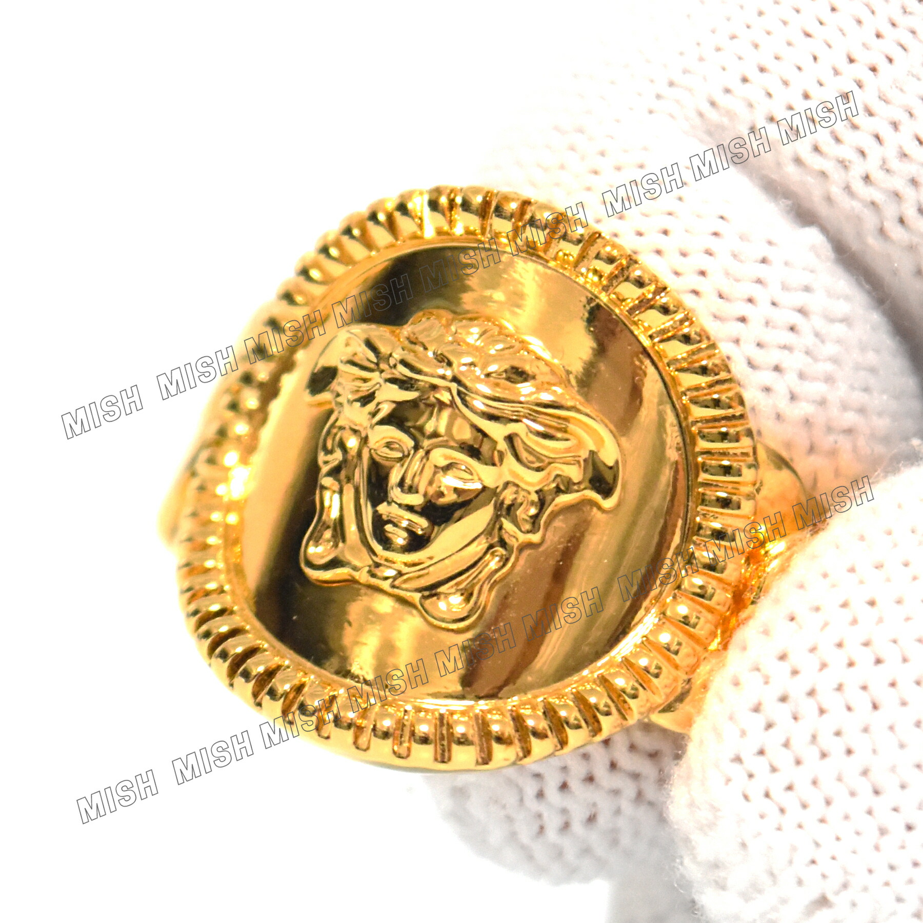 楽天市場】ヴェルサーチ 指輪 リング VERSACE メンズ 太め ブランド
