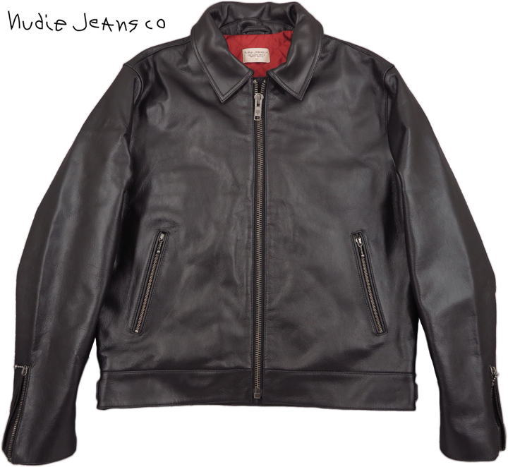 楽天市場】Nudie Jeans/ヌーディージーンズ“EDDY” LEATHER JACKET