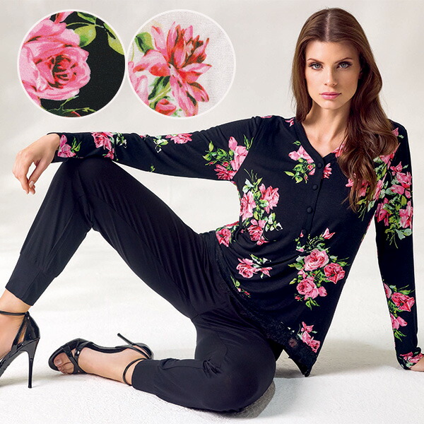 ETRO エトロ 紳士用 長袖長ズボンパジャマ Lサイズ 西川 ETRO