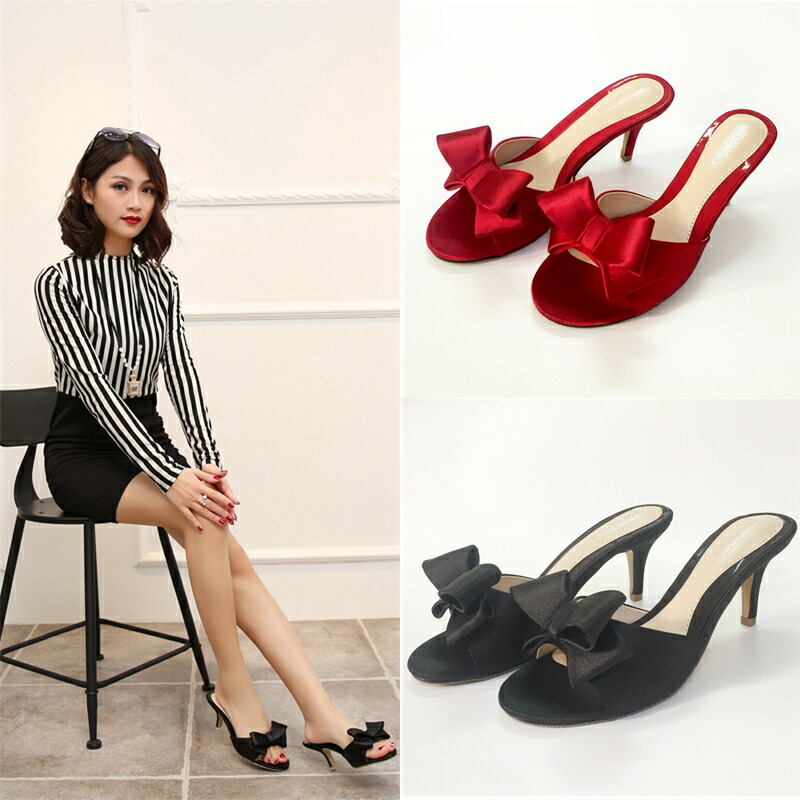 楽天市場】【5％OFFクーポン配布中】ミュール サンダル ハイヒール