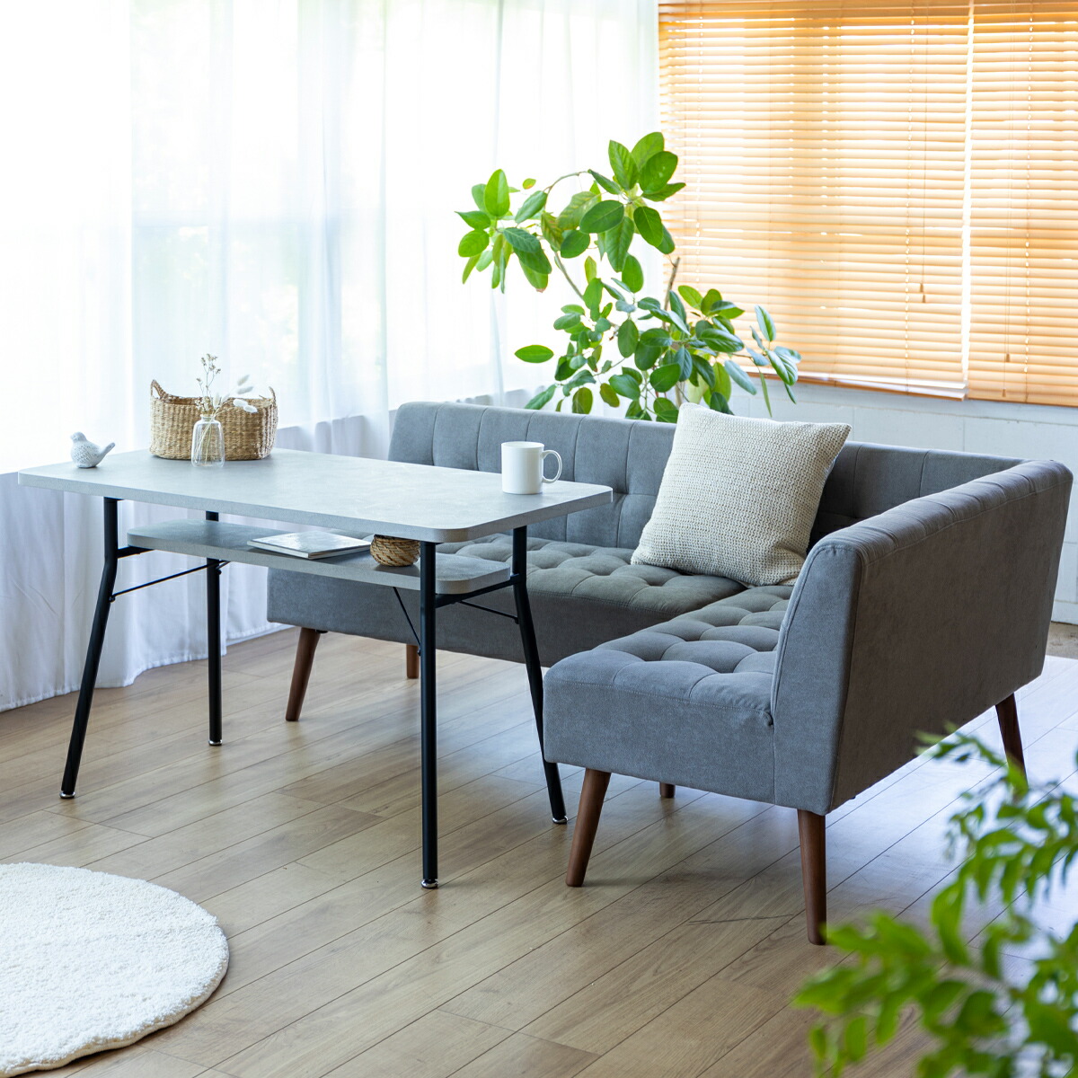 楽天市場】ミルド 2人掛けソファ W1100 D620 H700 ミルドシリーズ