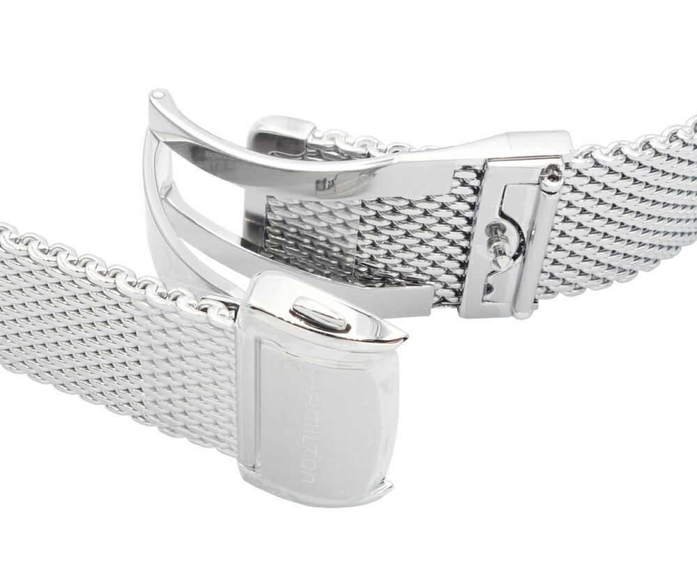 楽天市場】ハミルトン純正 ステンレススチール 20mm メッシュベルト