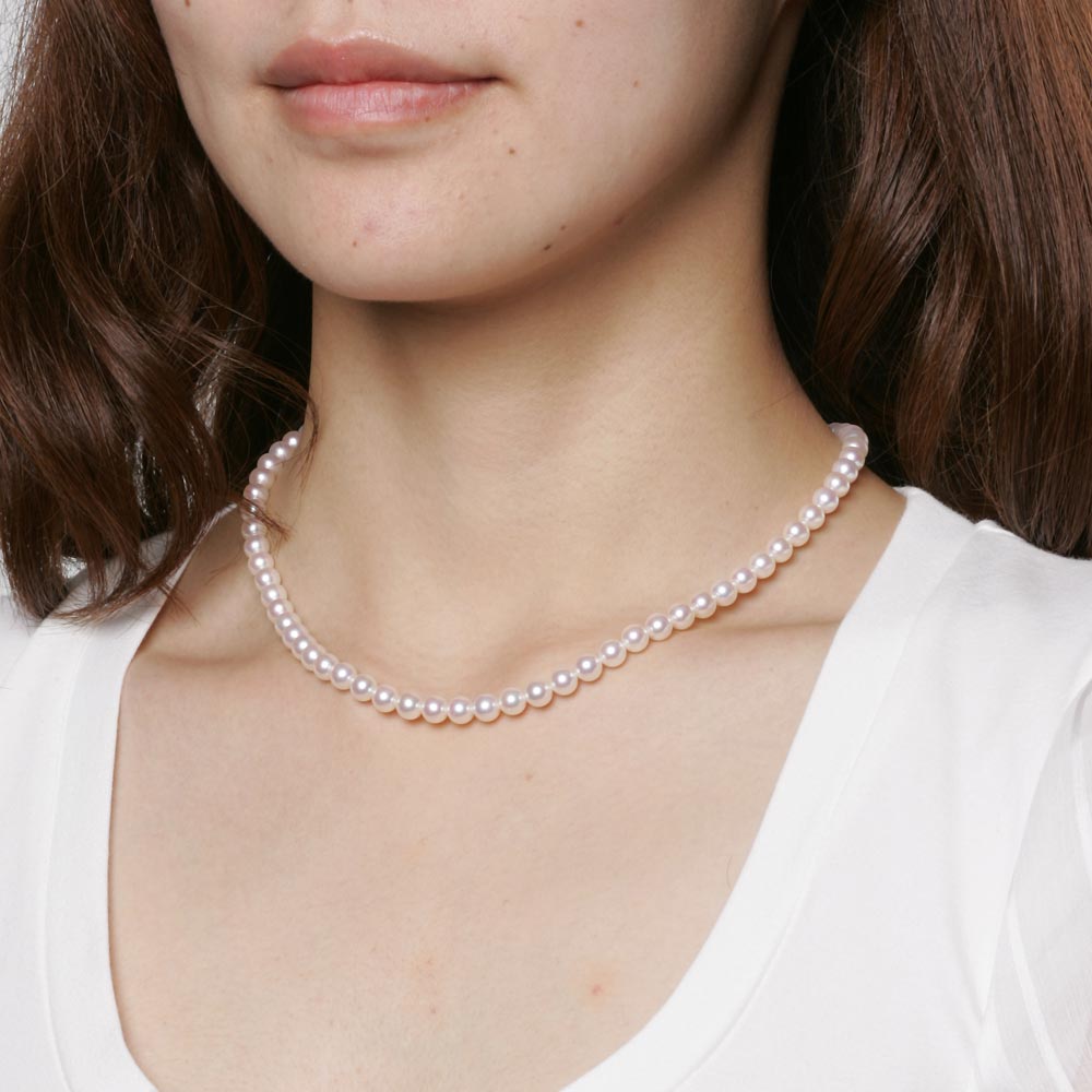 楽天市場】ベビーパール ネックレス あこや真珠 5.5mm ベビーパール