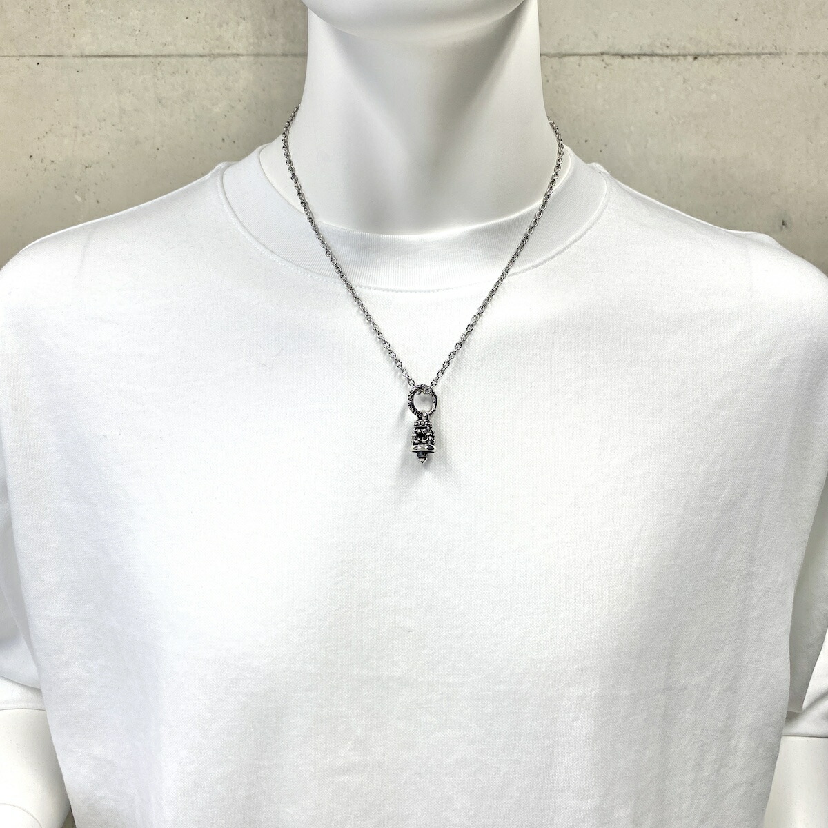 楽天市場】ベルネックレス 送料無料【シルバー ネックレス メンズ