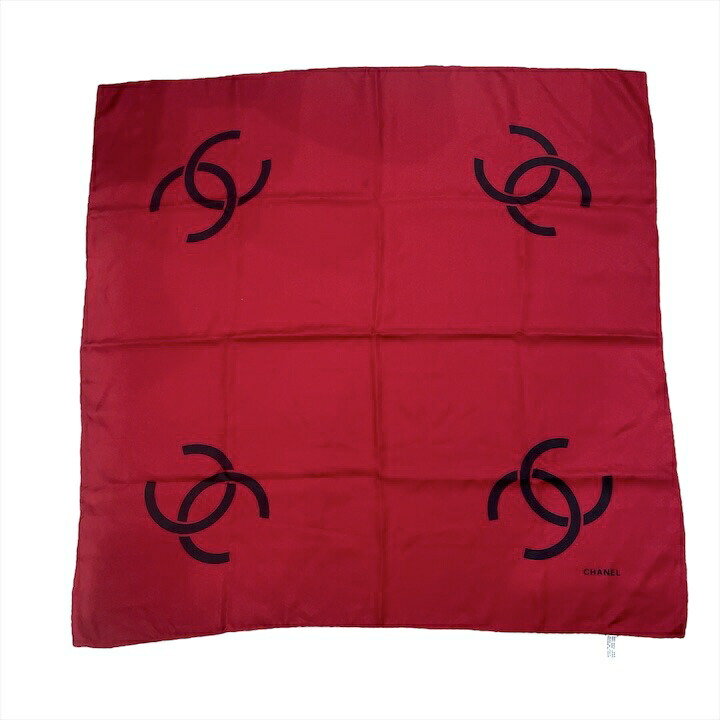 楽天市場】シャネル スカーフ赤の通販