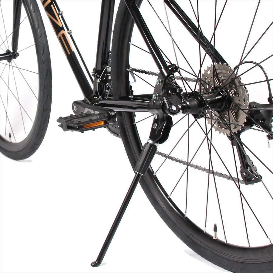 楽天市場】クロスバイク UNIZE Kamuza Black (ユナイズ カムザ