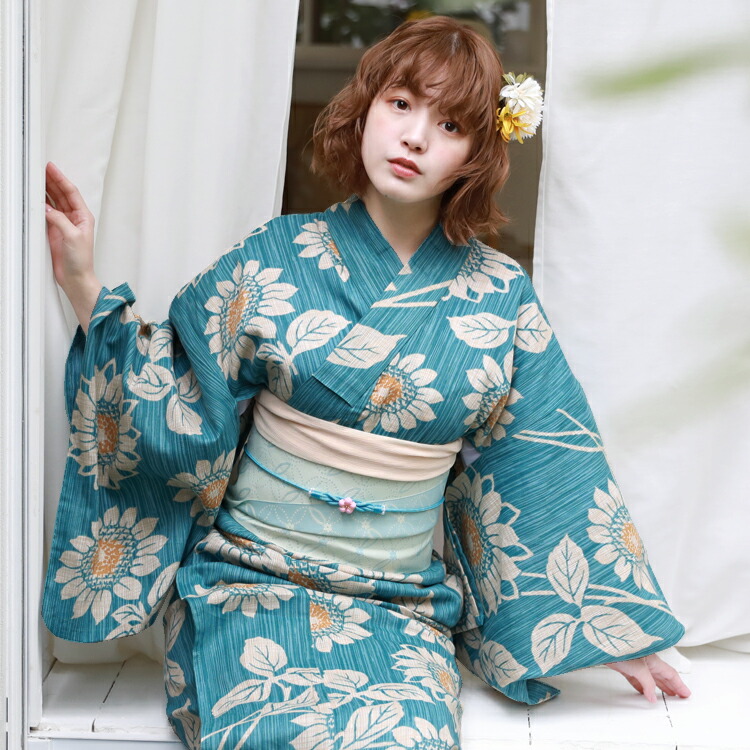 楽天市場】浴衣 セット レディース レトロ 上質 高級変わり織り綿麻