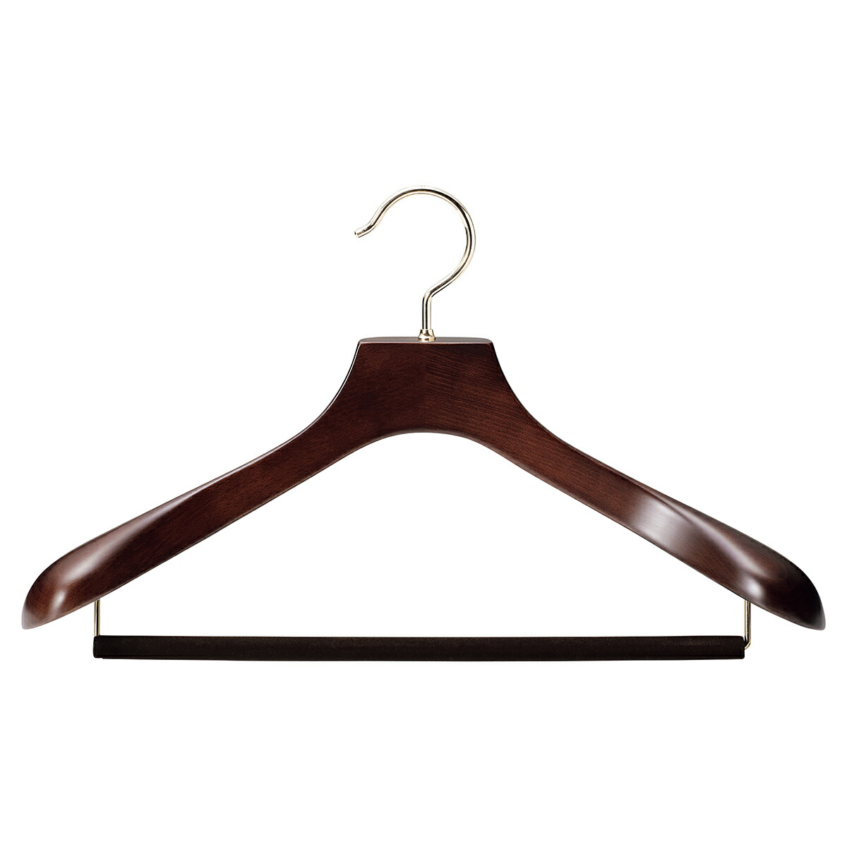 楽天市場】AUT-05/w430/フェルトバー/木製メンズスーツハンガー