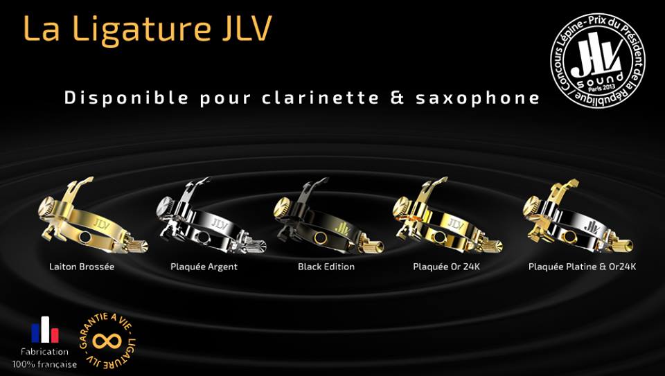 楽天市場】☆JLV バリトンサックス用リガチャー 24金メッキ 【ラバー